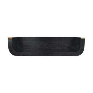 Indira Floating Console Table - Ash Black