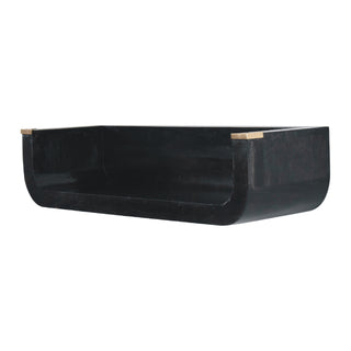 Indira Floating Console Table - Ash Black