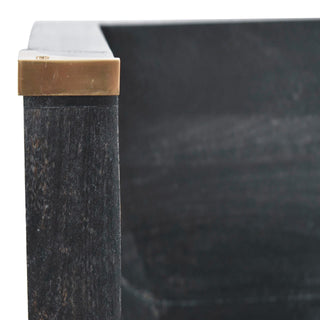 Indira Floating Console Table - Ash Black
