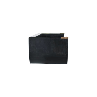 Indira Floating Console Table - Ash Black