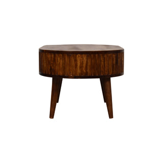 Stripe Coffee Table in Chestnut Finish