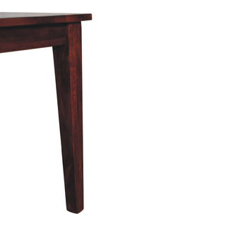 Modern Chestnut Dining Table – Solid Wood
