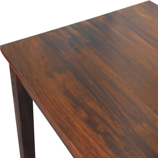Modern Chestnut Dining Table – Solid Wood