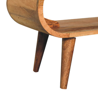 Amaya Nordic Coffee Table – Oak Finish
