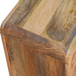 Aspen Bedside Table in Oak Finish