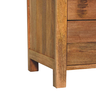 Aspen Bedside Table in Oak Finish