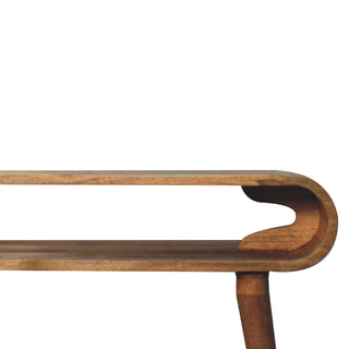 Amaya Nordic Console Table – Oak Finish