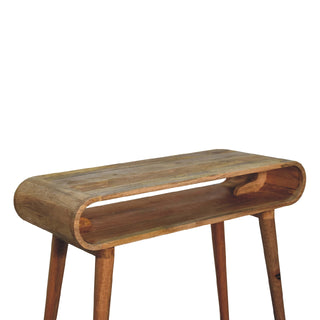 Amaya Nordic Console Table – Oak Finish