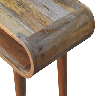 Amaya Nordic Console Table – Oak Finish