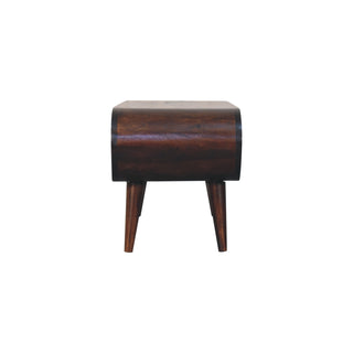 Amaya Nordic Coffee Table – Light Walnut Finish