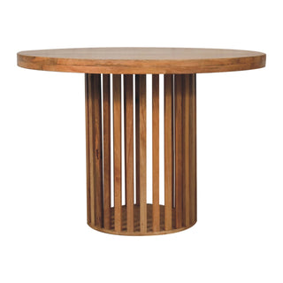Ariella Round Dining Table - Solid Mango Wood
