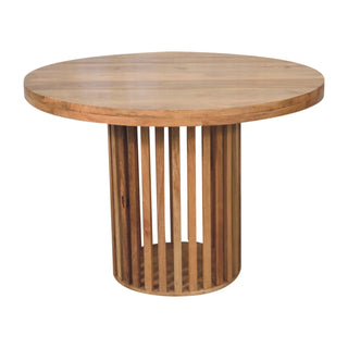 Ariella Round Dining Table - Solid Mango Wood