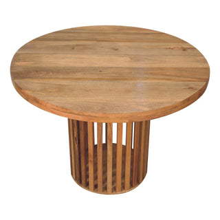 Ariella Round Dining Table - Solid Mango Wood
