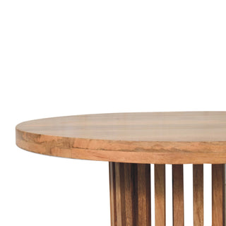Ariella Round Dining Table - Solid Mango Wood