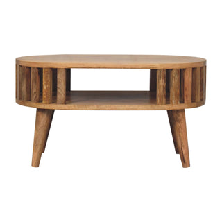 Ariella Small Coffee Table in Oak Finish