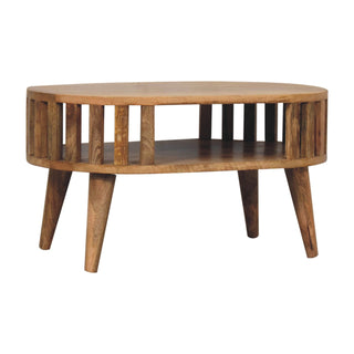Ariella Small Coffee Table in Oak Finish
