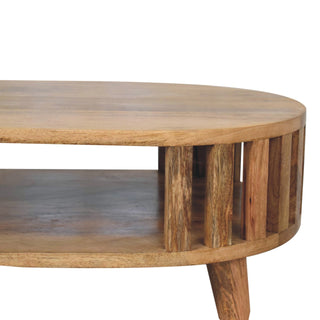 Ariella Small Coffee Table in Oak Finish