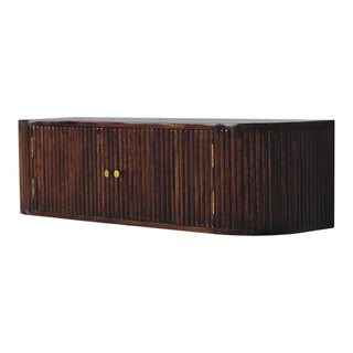 Ariella Solid Mango Wood Wall Mounted Console Table