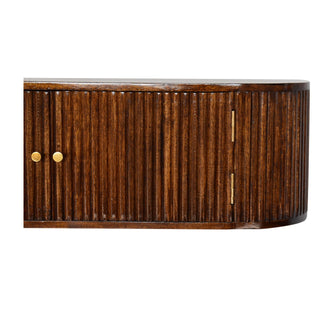 Ariella Solid Mango Wood Wall Mounted Console Table