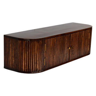 Ariella Solid Mango Wood Wall Mounted Console Table