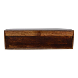 Ariella Solid Mango Wood Wall Mounted Console Table