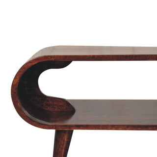 Amaya Nordic Coffee Table – California Walnut