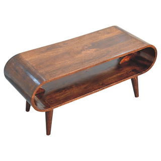 Amaya Nordic Coffee Table – California Walnut