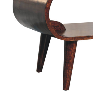 Amaya Nordic Coffee Table – California Walnut