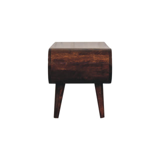 Amaya Nordic Coffee Table – California Walnut