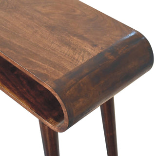 Amaya Nordic Console Table – California Walnut