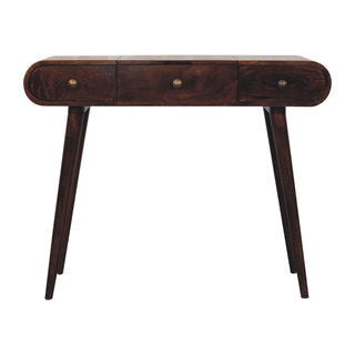 London Dressing Table in Walnut Finish