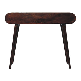 London Dressing Table in Walnut Finish