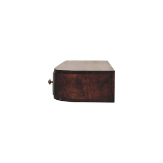 Solid Mango Wood Wall-Mounted Console Table