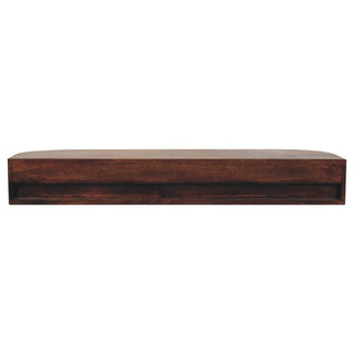 Solid Mango Wood Wall-Mounted Console Table