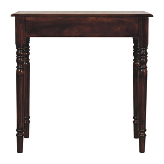 Solid Mango Wood Desk in California Walnut Finish