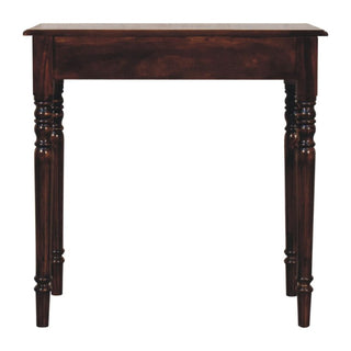 Solid Mango Wood Desk in California Walnut Finish