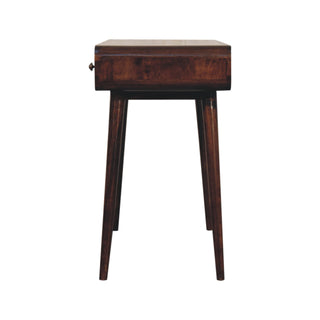 Curved California Walnut Desk