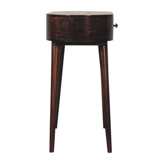 Solid Mango Wood Rounded Console Table