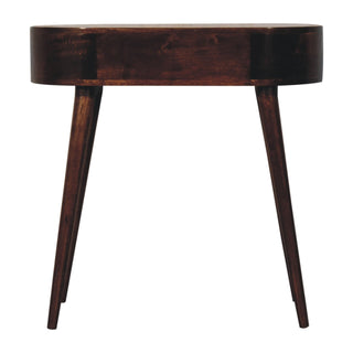 Solid Mango Wood Rounded Console Table