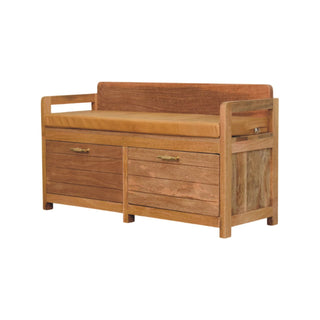 Oxford Storage Bench, Mango Wood