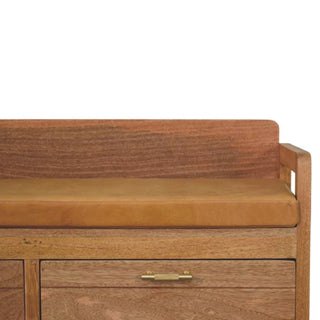 Oxford Storage Bench, Mango Wood