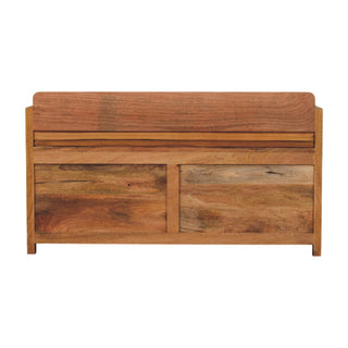 Oxford Storage Bench, Mango Wood