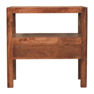 Saffron Bedside Table, Solid Mango Wood