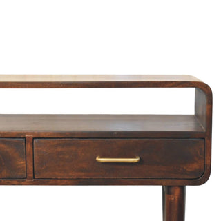 Valenza Solid Mango Wood Console Table