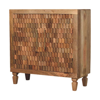 Cadiz Cabinet - Oak Finish