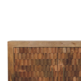 Cadiz Cabinet - Oak Finish