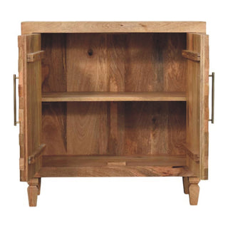 Cadiz Cabinet - Oak Finish