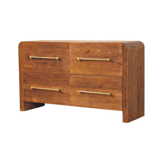Aurelio Tiger Oak Chest of Drawers