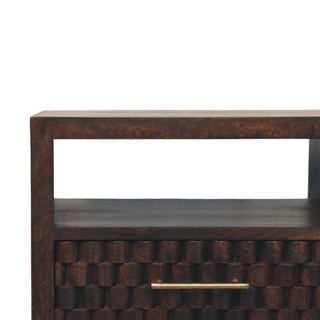 Cadiz Solid Mango Wood Bedside Table