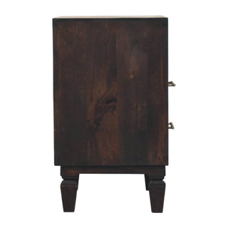 Cadiz Solid Mango Wood Bedside Table